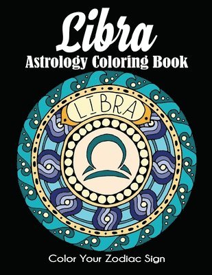 bokomslag Libra Astrology Coloring Book