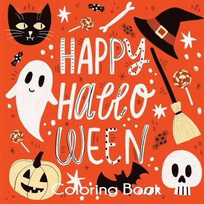 Happy Halloween Coloring Book 1