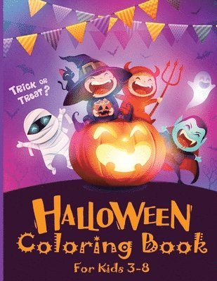 Blue Wave Press - Halloween Coloring Book for Kids 3-8, Häftad