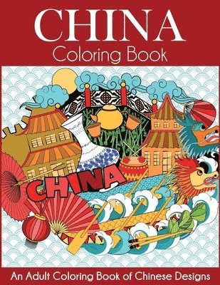Dylanna Press - China Coloring Book, Häftad