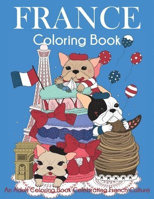 Dylanna Press - France Coloring Book, Häftad