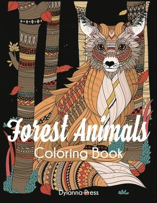 Dylanna Press - Forest Animals Coloring Book, Häftad