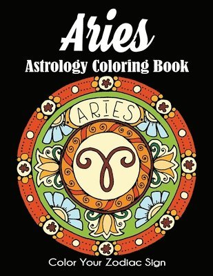 bokomslag Aries Astrology Coloring Book