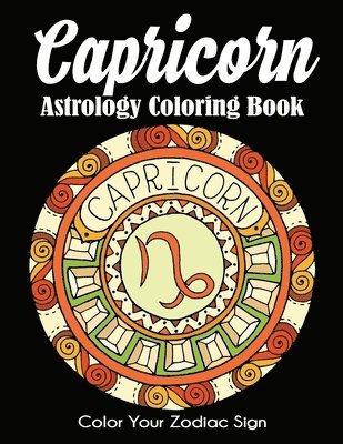 bokomslag Capricorn Astrology Coloring Book