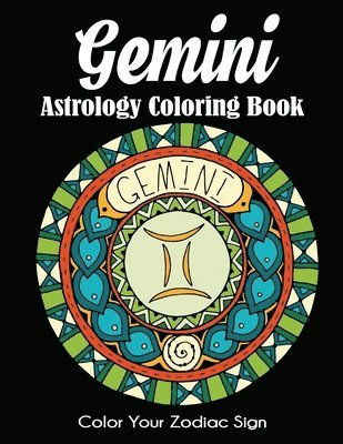 bokomslag Gemini Astrology Coloring Book