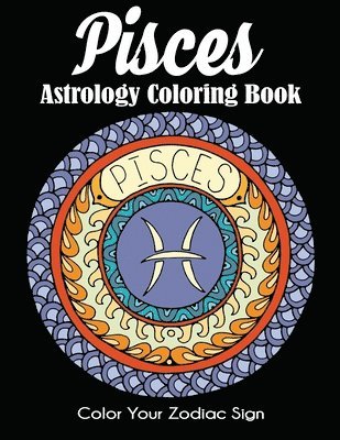 bokomslag Pisces Astrology Coloring Book
