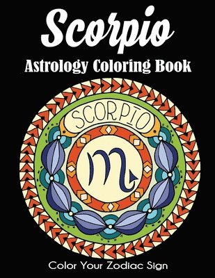 bokomslag Scorpio Astrology Coloring Book