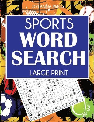 Dylanna Press - Sports Word Search, Häftad