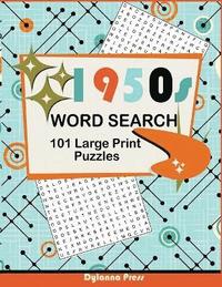 bokomslag 1950s Word Search Puzzle Book