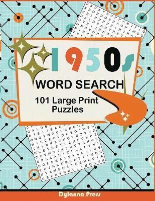 1950s Word Search Puzzle Book 1