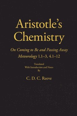 bokomslag Aristotle's Chemistry