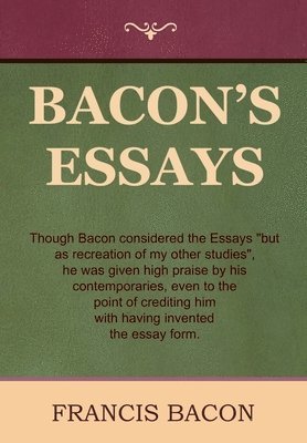 bokomslag Bacon's Essays