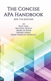bokomslag The Concise APA Handbook