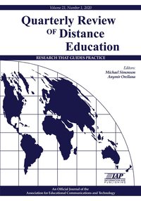 bokomslag Quarterly Review of Distance Education