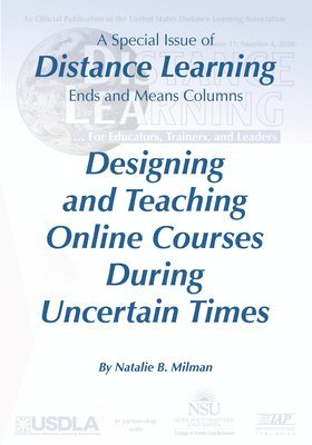 bokomslag Distance Learning Vol 17 Issue 4