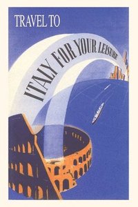 bokomslag Vintage Journal Coliseum Travel Poster