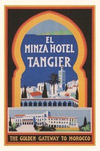 bokomslag Vintage Journal El Minza Hotel, Tangier, Morocco