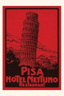 Vintage Journal Hotel Nettuno, Pisa Poster 1