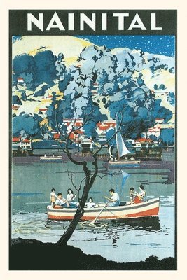 Vintage Journal India, Nainital Travel Poster 1