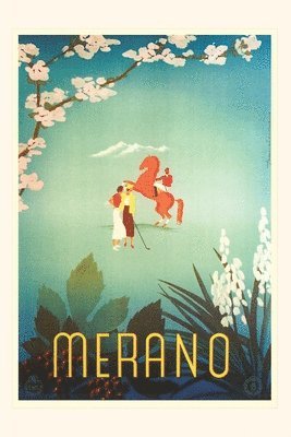 Vintage Journal Merano, Italy Travel Poster 1
