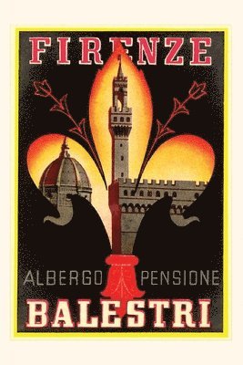 bokomslag Vintage Journal Albergo Pensione Balestri, Firenze