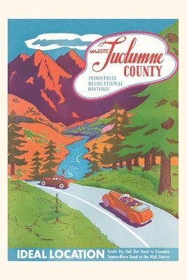 Vintage Journal Travel Poster for Tuolumne County 1