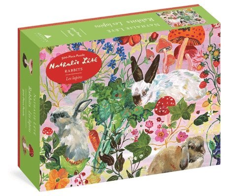 Nathalie Lete: Rabbits 500-Piece Puzzle 1