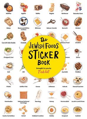 Jewish Foods Sticker Book