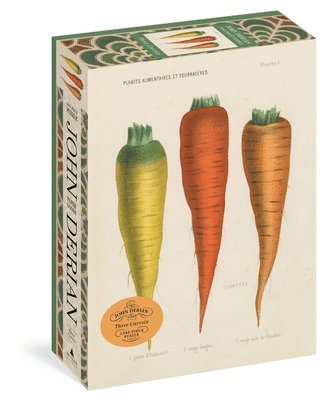 John Derian Paper Goods: Three Carrots 1,000-Piece Puzzle 1