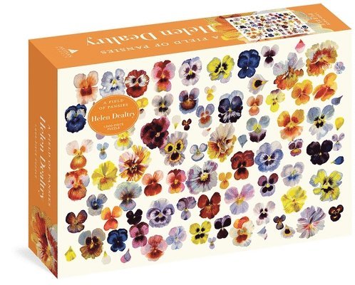 A Field of Pansies 1,000-Piece Puzzle 1