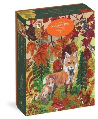 bokomslag Nathalie Lete: Fall Foxes 1,000-Piece Puzzle