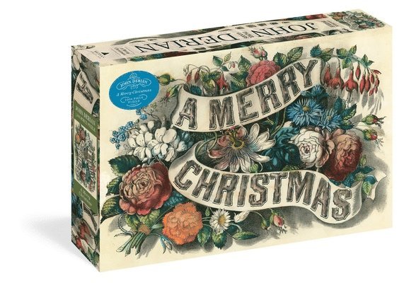 John Derian Paper Goods: Merry Christmas 1,000-Piece Puzzle 1