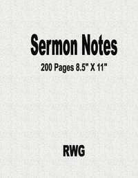 bokomslag Sermon Notes
