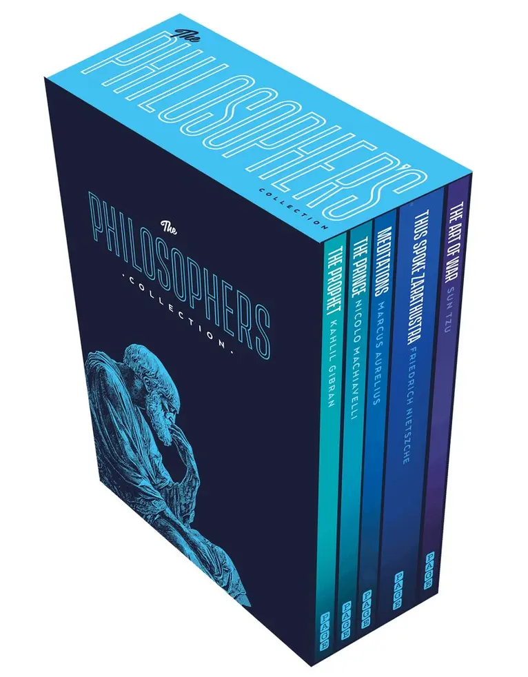 Tzu Sun Gibran, Khalil , Machiavelli, Niccolò , Aurelius, Marcus, Nietzsche, Friedrich - The Philosophers Collection (5 Book Set in Slipcase), Pocket. Tillgänglighet: Lägg i varukorg