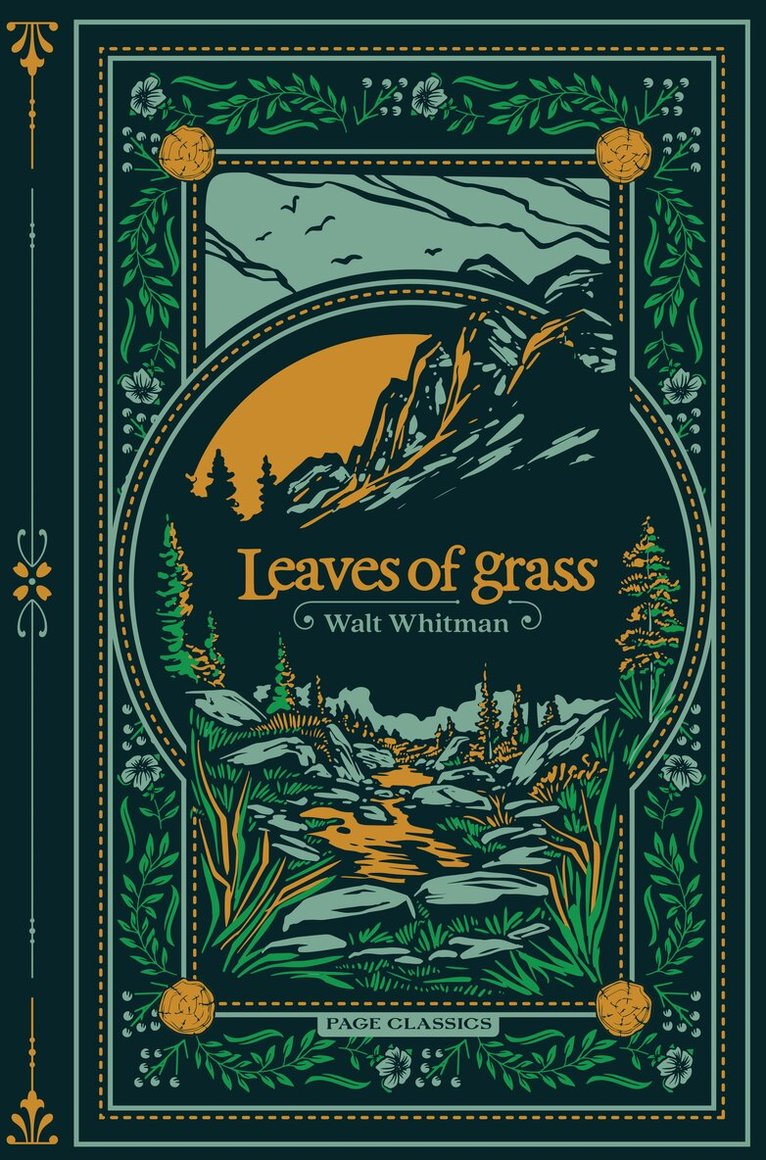 Walt Whitman - Leaves of Grass, Inbunden
