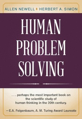 Allen Newell, Herbert A Simon, Herbert A. Simon - Human Problem Solving, Häftad