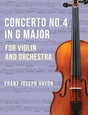 Haydn Franz Joseph Concerto No2 in G Major Hob VIIa, Häftad