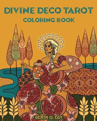bokomslag Divine Tarot Deco Coloring Book