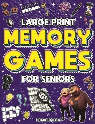 bokomslag Memory Games for Seniors (Large Print)