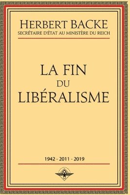 bokomslag fin du libéralisme