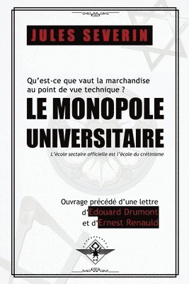 bokomslag monopole universitaire