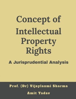 bokomslag Concept of intellectual property rights, A jurisprudential analysis