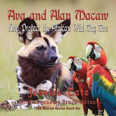Ava and Alan Macaw Help Protect the African Wild Dog Den