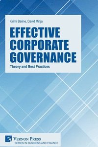 bokomslag Effective Corporate Governance: Theory and Best Practices