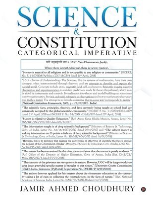 Science and Constitution