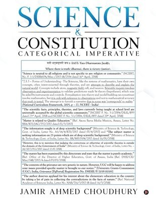 Science and Constitution 1