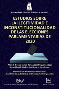 bokomslag Estudios Sobre La Ilegitimidad E Inconstitucionalidad de Las Elecciones Parlamentarias de 2020