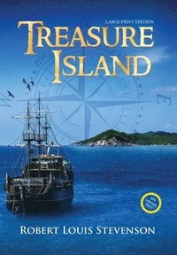 bokomslag Treasure Island (Annotated, Large Print)