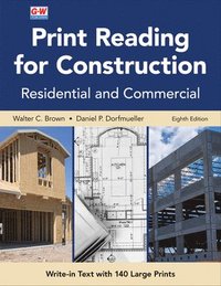 bokomslag Print Reading for Construction: Residential and Commercial