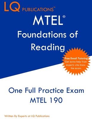 bokomslag MTEL Foundations of Reading